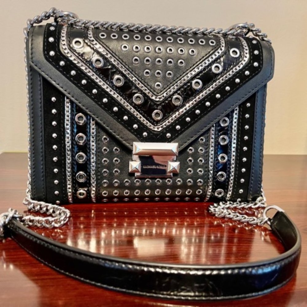 Michael Kors Whitney Large Shoulder Bag Leather